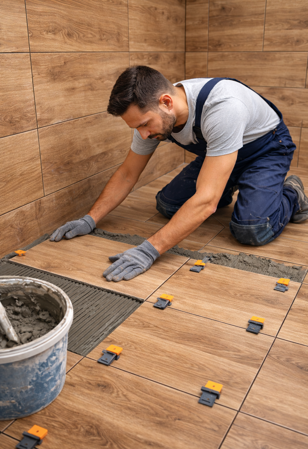 Укладка керамической плитки от 1500 ₽/м²